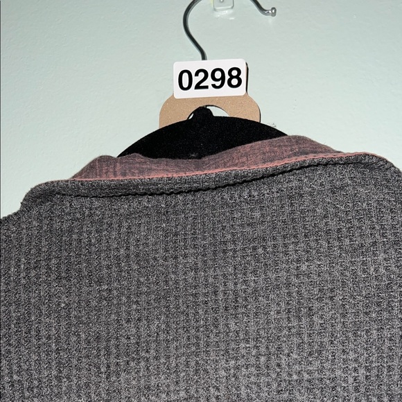 Urban Daisy Boutique Shacket Slouchy Oversized NWT Grunge Western Waffle Momcore - Picture 7 of 7